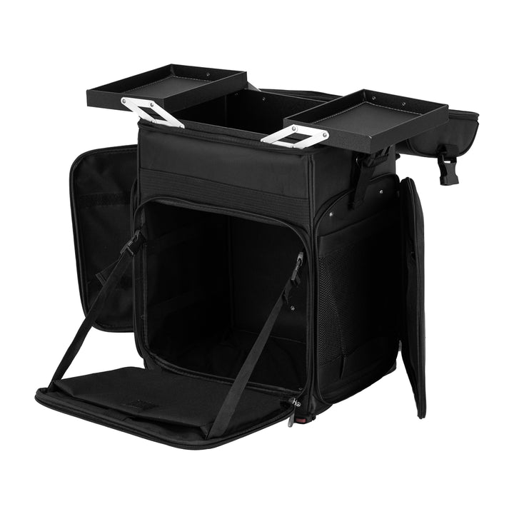 Make-up Koffer Trolley Look 1328 Zwart - afbeelding 15