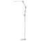 LED Lamp met Statief en Instelbare Kleur- en Lichtintensiteit Yoga 22W Zilver