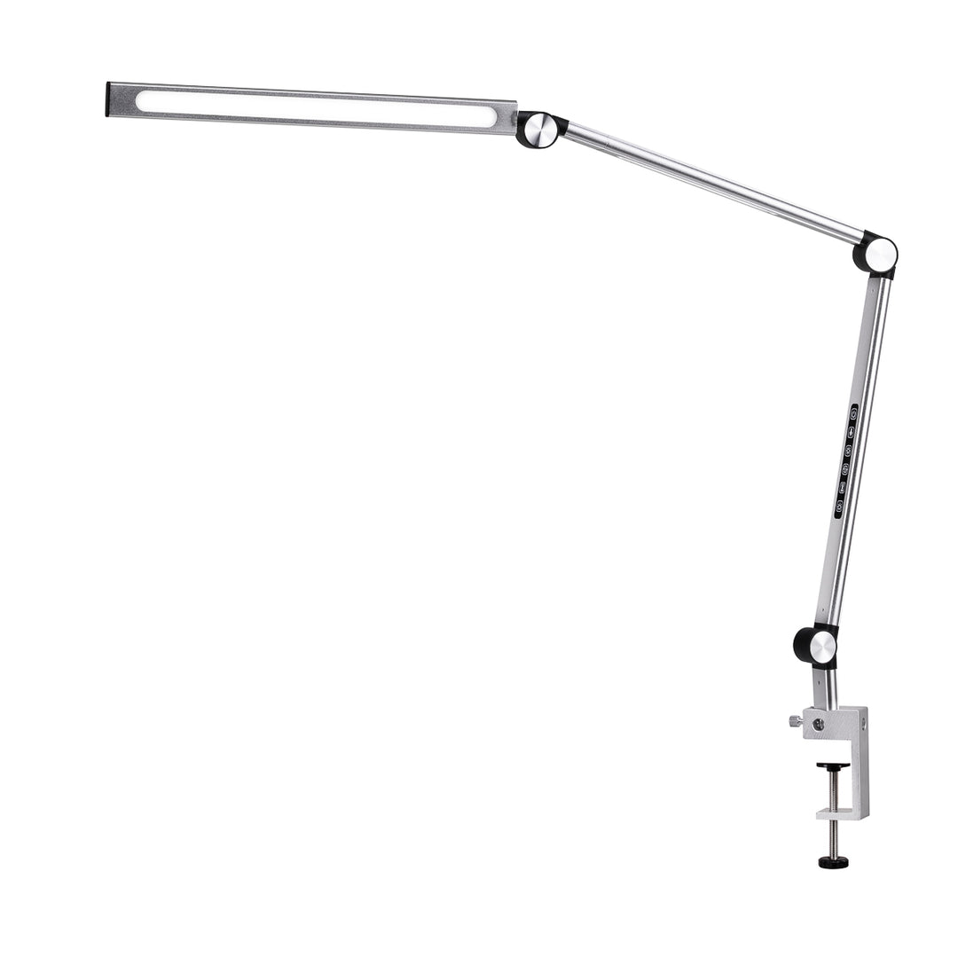 LED Lamp met Statief en Instelbare Kleur- en Lichtintensiteit Yoga 22W Zilver - afbeelding 4