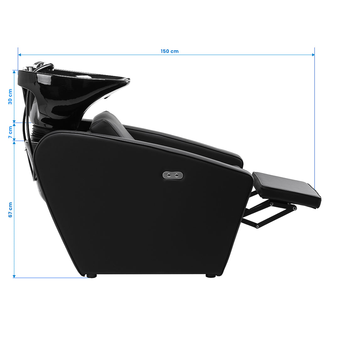Wasunit Gabbiano Emma met Elektrische Beensteun Zwart 13