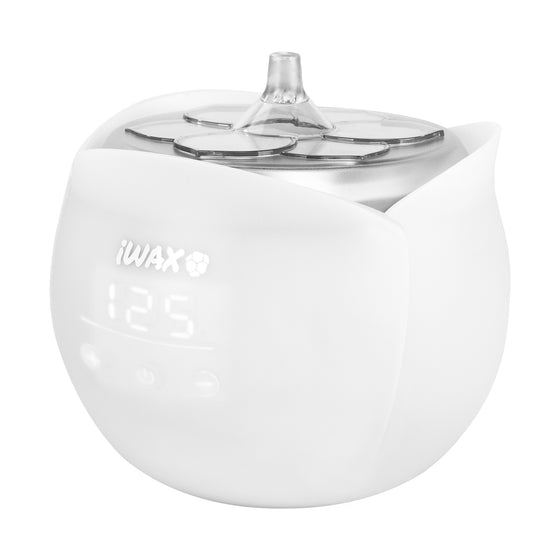 Waxverwarmer Blik iWax Flower Wit
