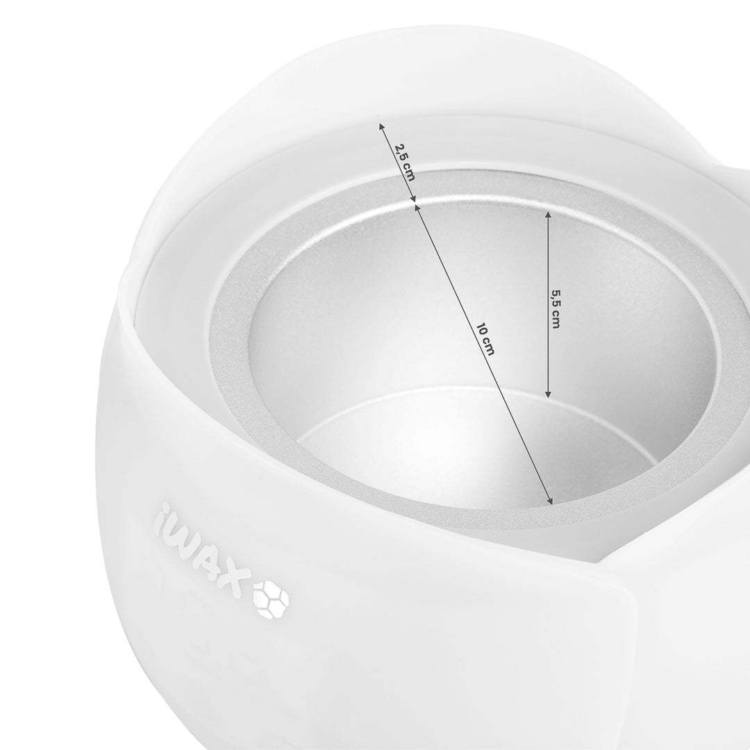Waxverwarmer Blik iWax Flower Wit - afbeelding 10