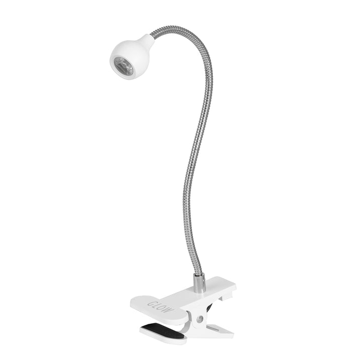 UV Lamp LED met Klem Glow Snake Wit