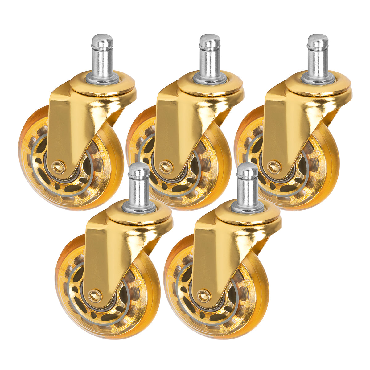 Wielenset Tabouret Roll Speed Goud 5 stuks