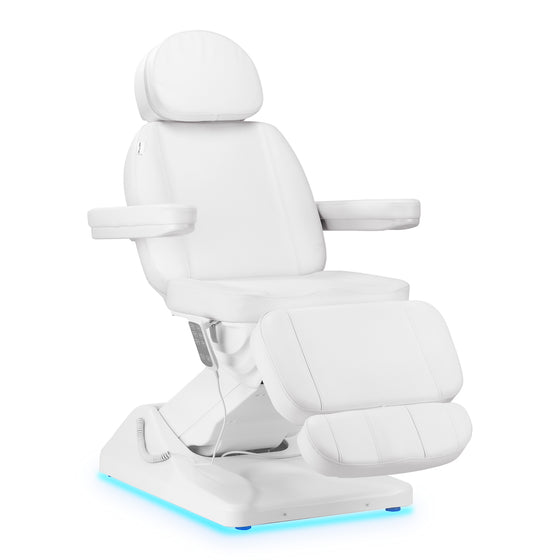 Elektrische Behandelstoel Sillon Luxury 3 Motoren Wit