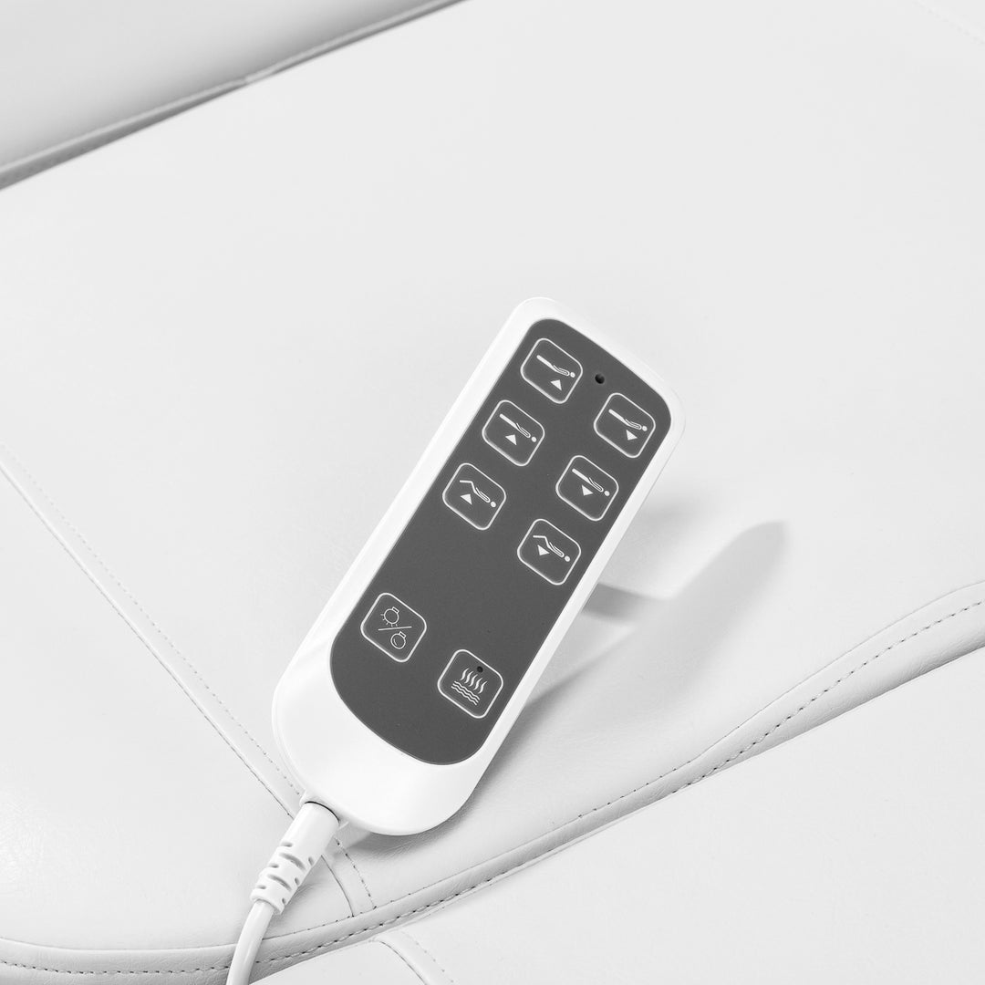Elektrische Behandelstoel Sillon Luxury 3 Motoren Wit 8