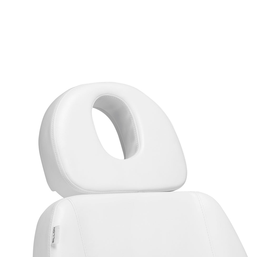 Elektrische Behandelstoel Sillon Luxury 3 Motoren Wit met Voetbediening - afbeelding 13