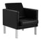 Waiting Room Chair Gabbiano BM18011 - Black