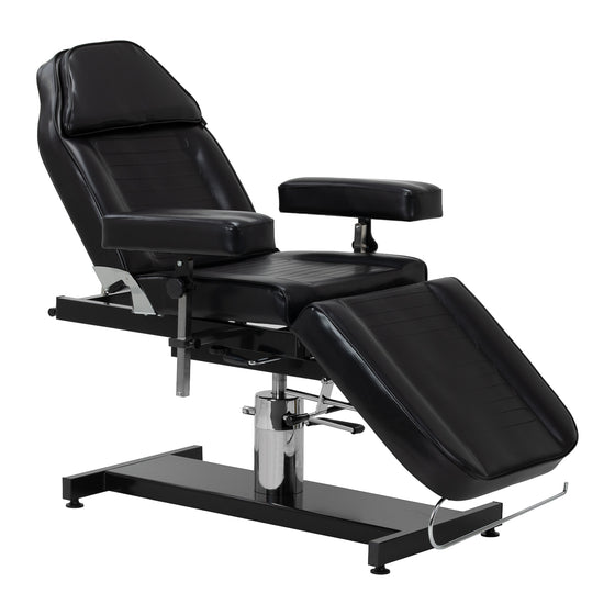 Tattoostoel Hydraulisch Pro Ink 210DH Zwart