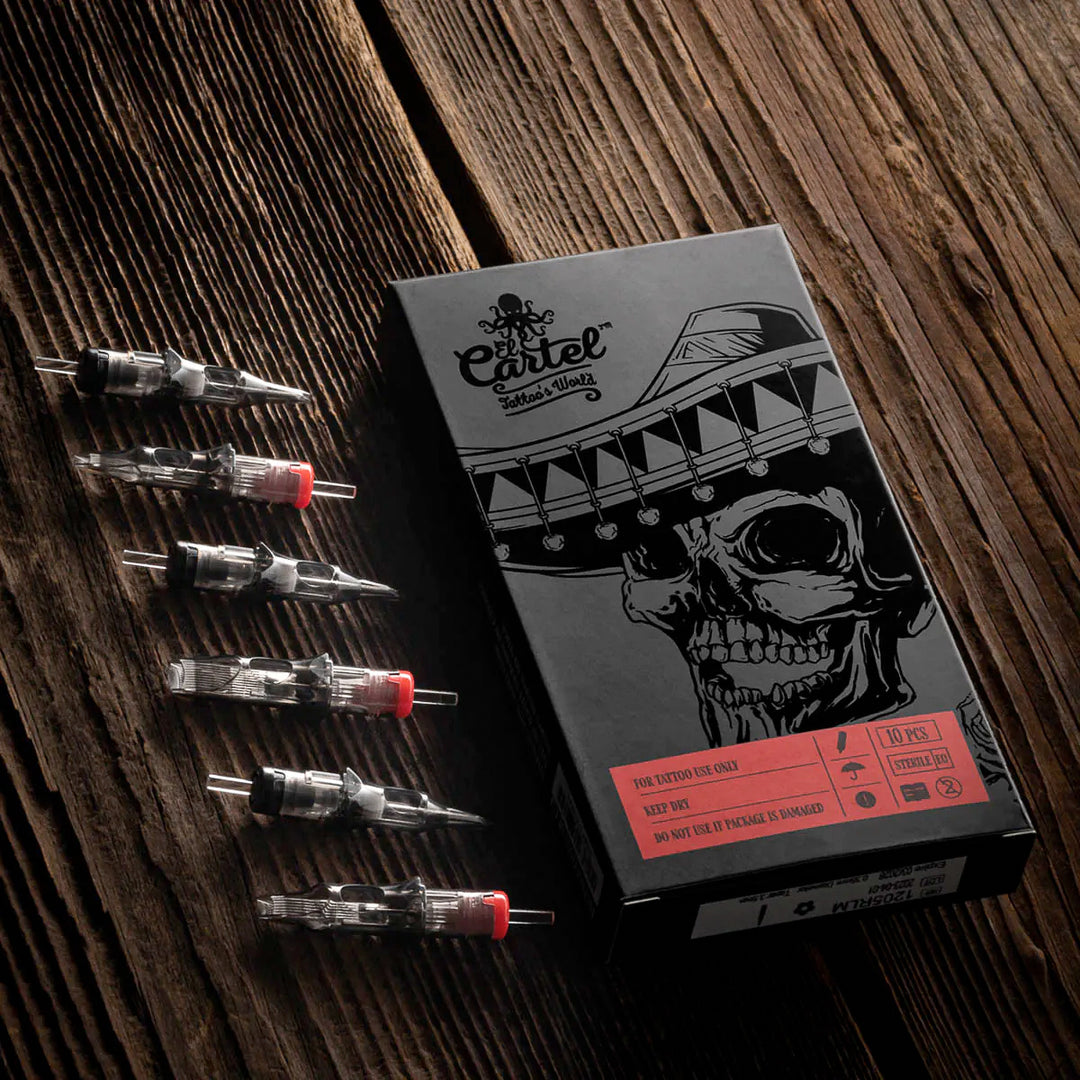 Tattoo Naalden Cartridge RM-W 7 0.35 mm El Cartel V2 10 st - afbeelding 5