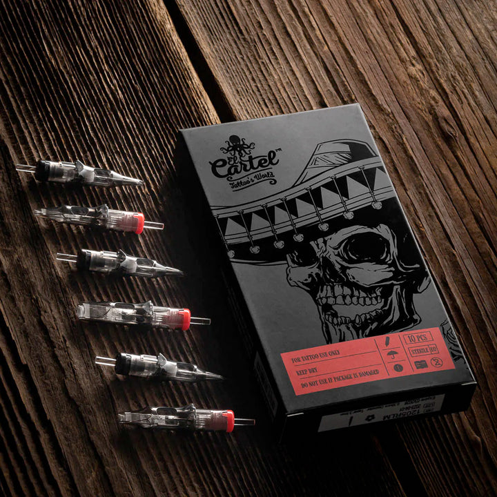 Tattoo Naalden Cartridge RM-W 7 0.35 mm El Cartel V2 10 st - afbeelding 5