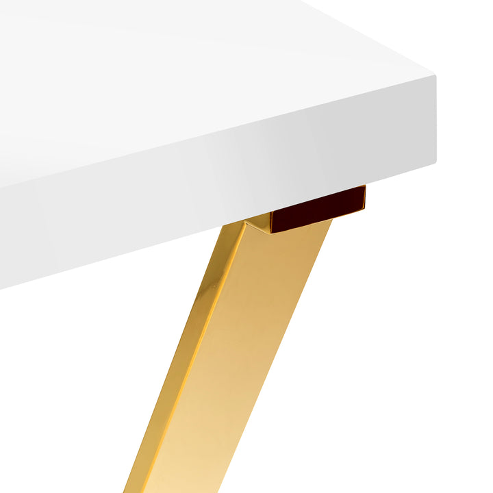 Manicuretafel Momo 04 Goud-Wit 5