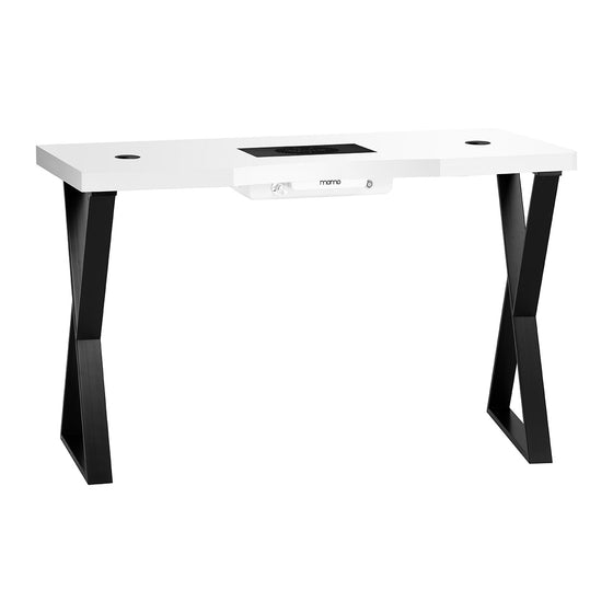 Manicure Tafel Momo 04 Zwart-Wit met Afzuiging