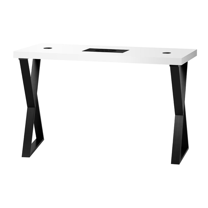 Manicure Tafel Momo 04 Zwart-Wit met Afzuiging - afbeelding 3