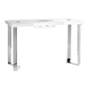 Manicure Tafel Momo 05 Zilver-Wit met Afzuiging