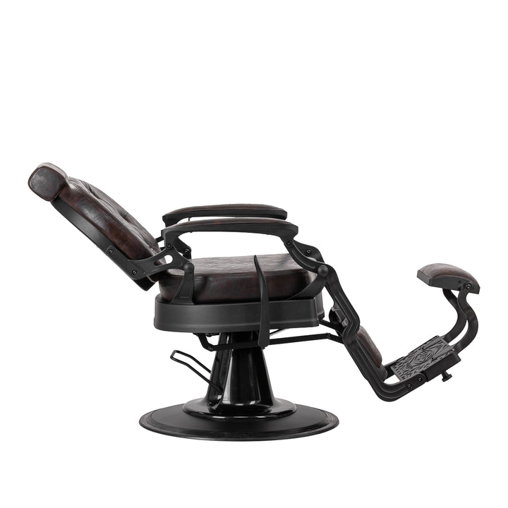 barberstoel gabbiano president bruin 3