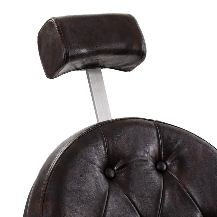 barberstoel gabbiano president bruin 14