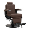 Barberstoel Gabbiano Continental Bruin