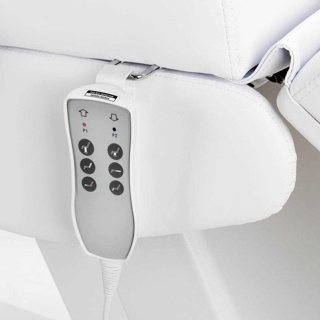 Elektrische Behandelstoel Azzurro Lux 3 Motoren Wit 9