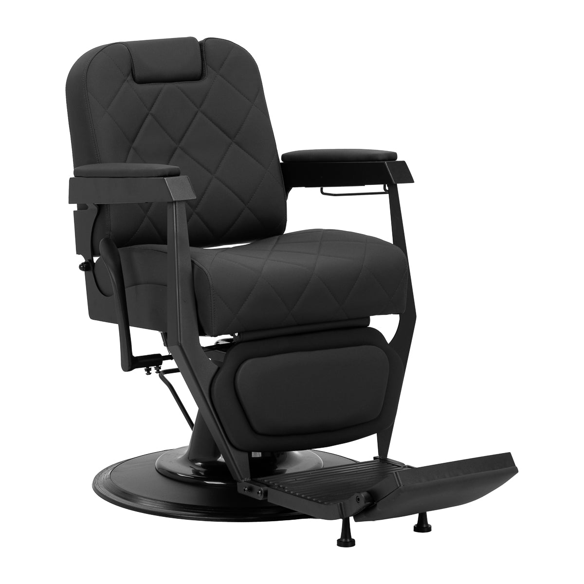Barberstoel Gabbiano Bruno Zwart-Zwart