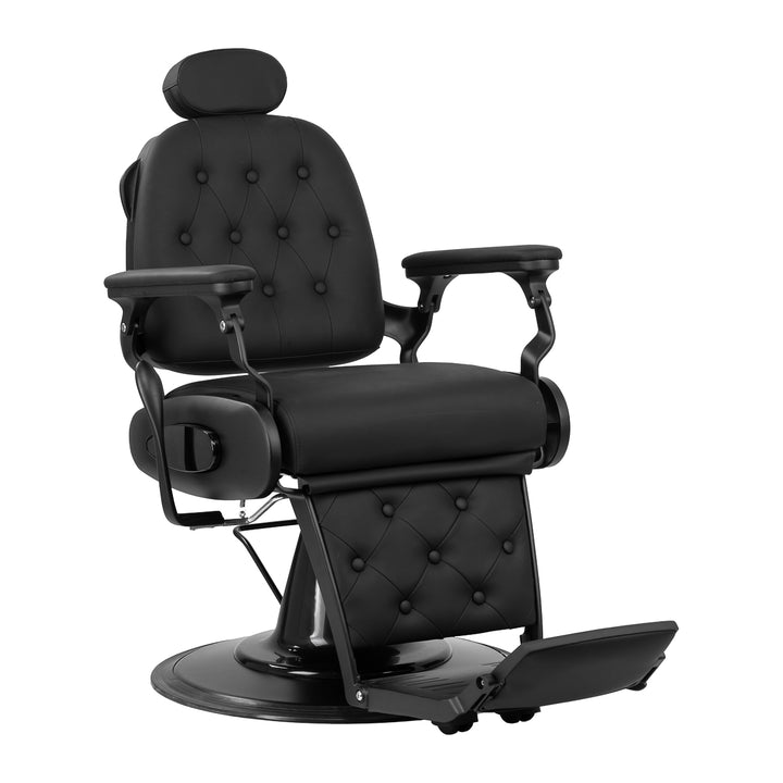 barberstoel gabbiano francesco zwart zwart 1