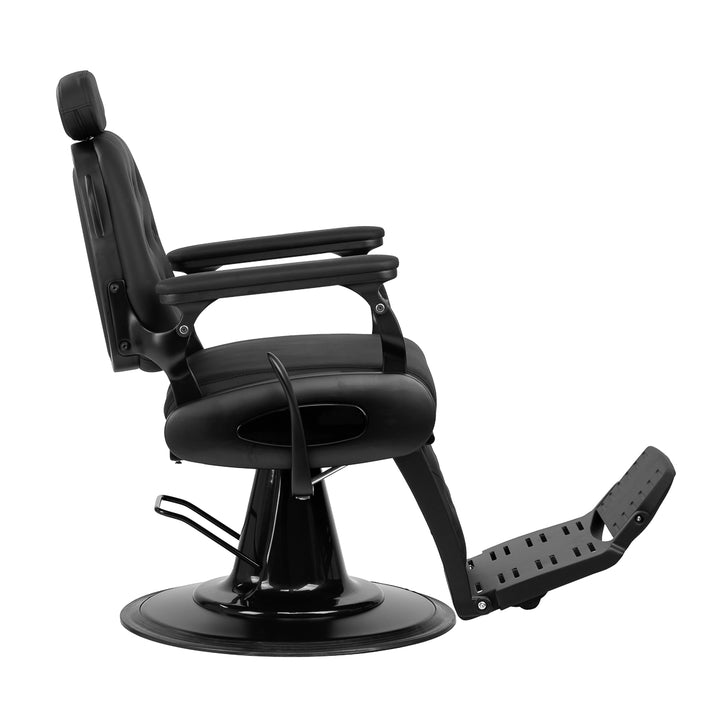 barberstoel gabbiano francesco zwart zwart 2