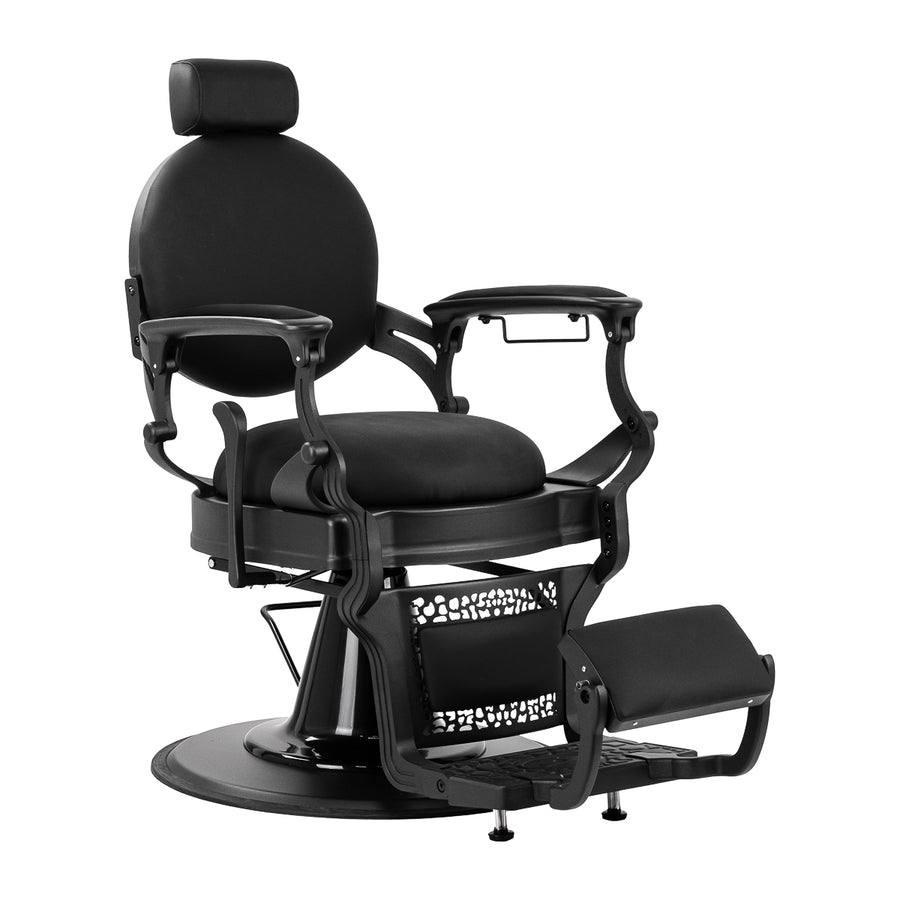 barberstoel gabbiano niccolo zwart zwart knooploos 1
