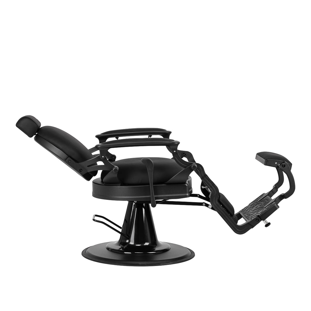 barberstoel gabbiano niccolo zwart zwart knooploos 5
