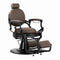 Barberstoel Gabbiano Niccolo Bruin-Zwart Knooploos