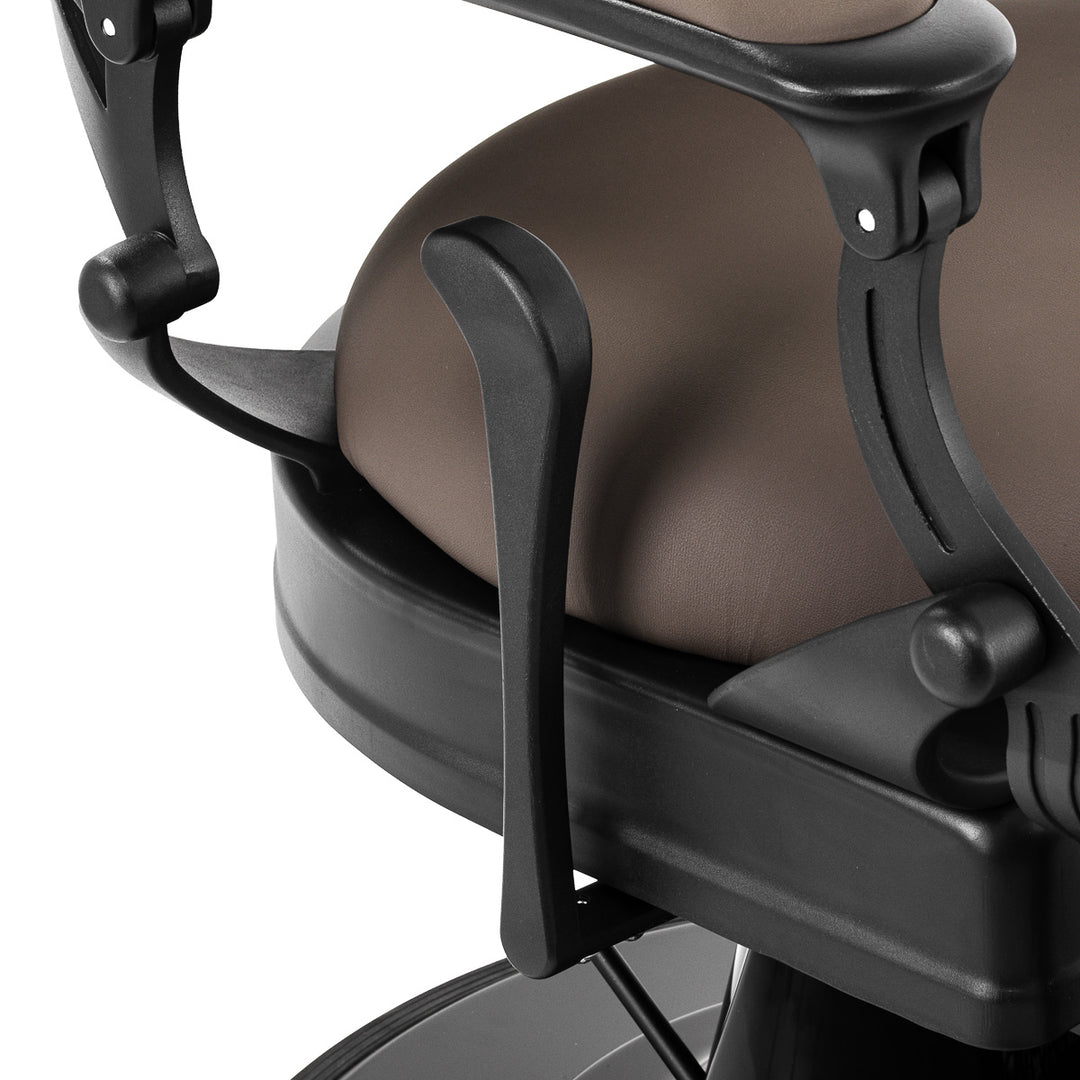 barberstoel gabbiano niccolo bruin zwart knooploos 8