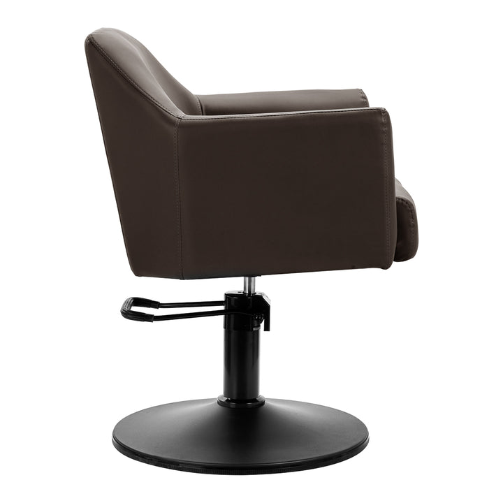 Kappersstoel Gabbiano Davos bruin 3