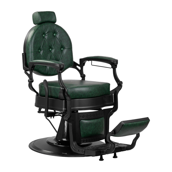 barberstoel gabbiano president groen zwart 1