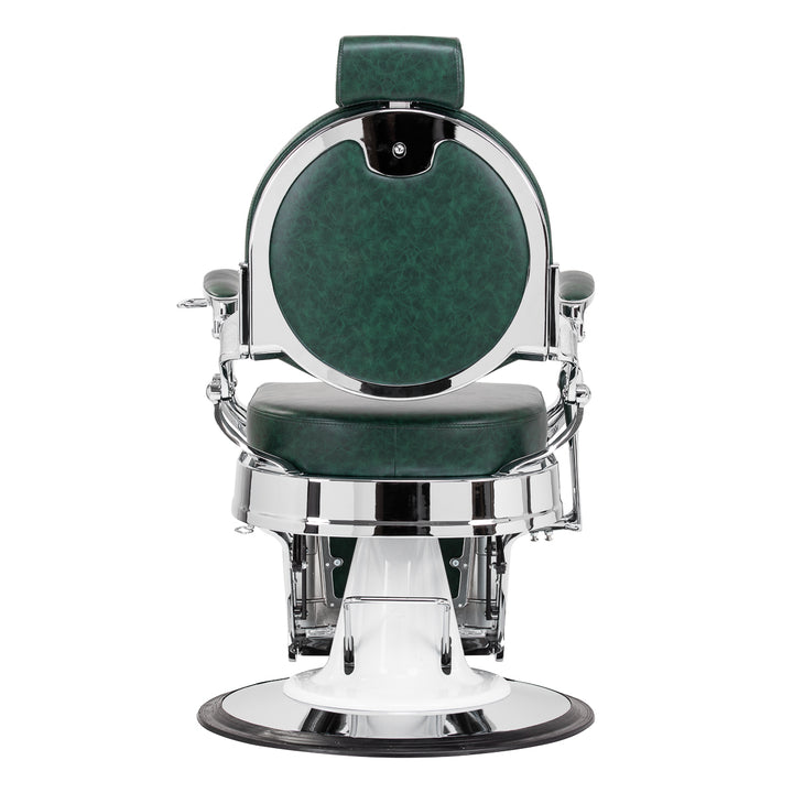 barberstoel gabbiano president groen chrome 5