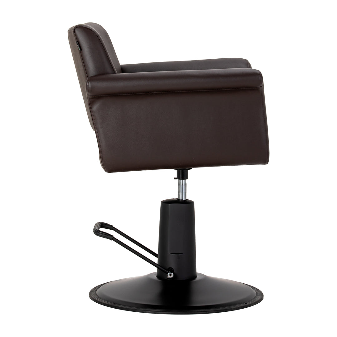 Kappersstoel Gabbiano Lucca Bruin-Zwart - afbeelding 2