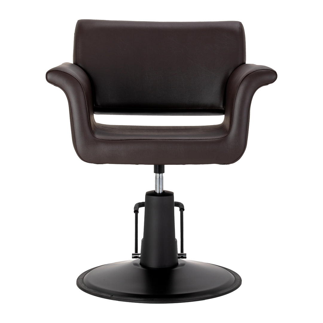 Kappersstoel Gabbiano Lucca Bruin-Zwart - afbeelding 3
