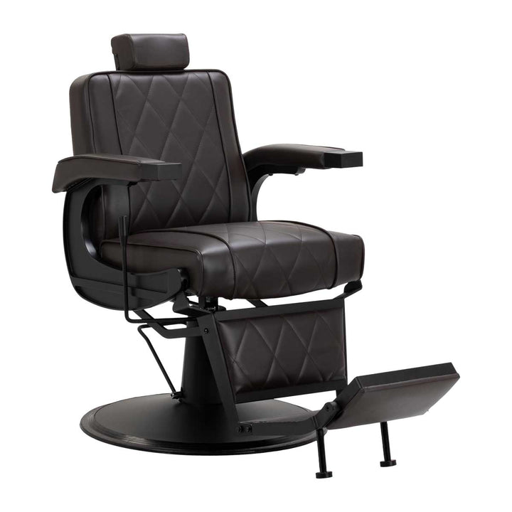 Barberstoel Hair System BM88066B Bruin-Zwart