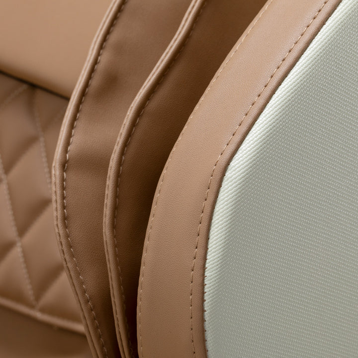 Massagestoel Elektrisch Sakura Luxury 808 Wit-Beige - afbeelding 16