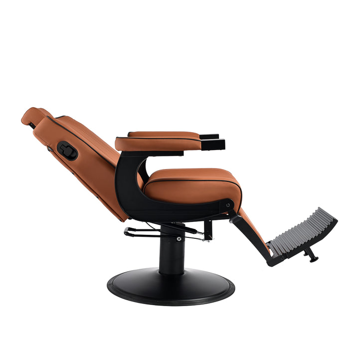 Barberstoel Gabbiano Levi Bruin - afbeelding 5