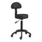 Tabouret met Rugleuning Gabbiano D026 Zwart