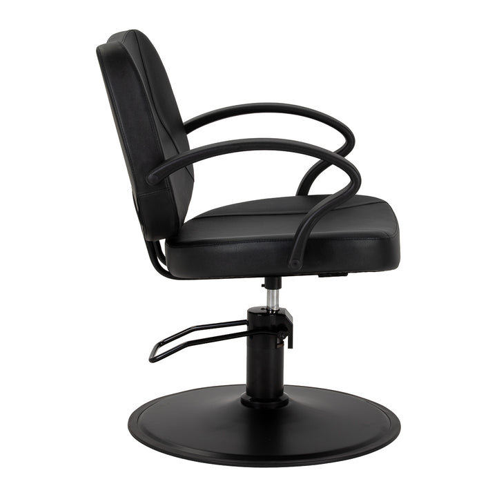 Kappersstoel Hair System S20 Zwart - afbeelding 4
