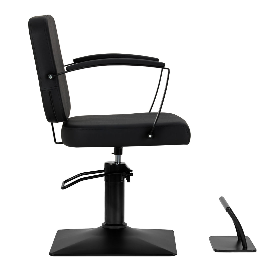 Kappersstoel Hair System Edge Noir Zwart - afbeelding 3