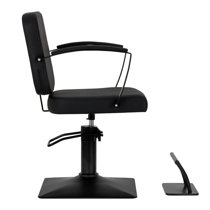 Kappersstoel Hair System Edge Noir Zwart - afbeelding 3