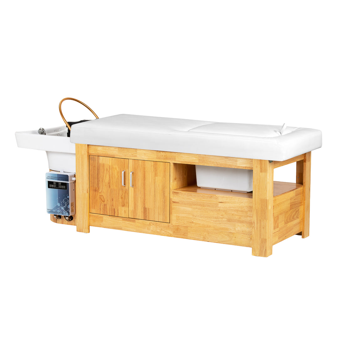 Wasunit Gabbiano Head Spa Bali Wit - afbeelding 2