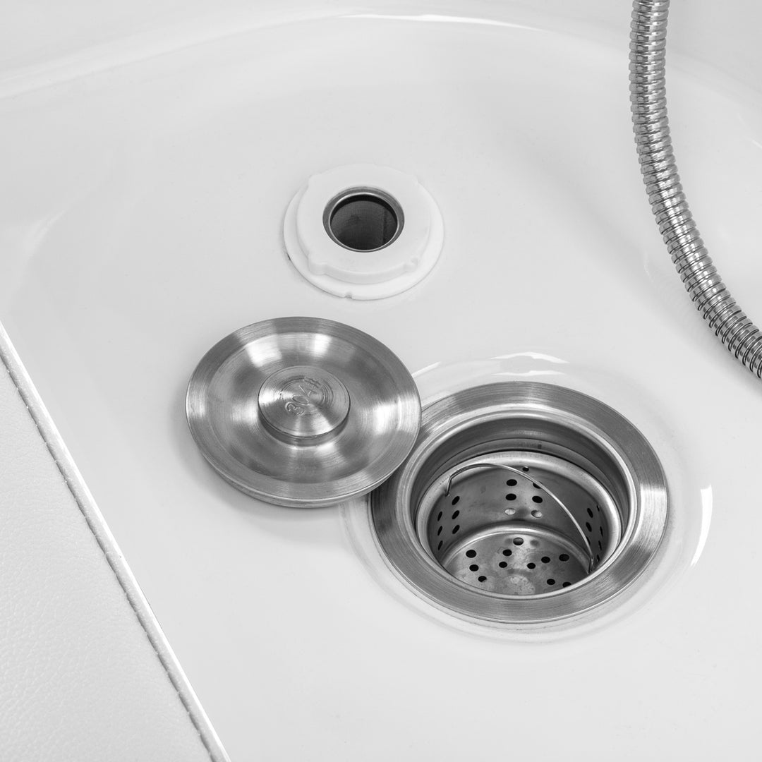 Wasunit Gabbiano Head Spa Bali Wit - afbeelding 11