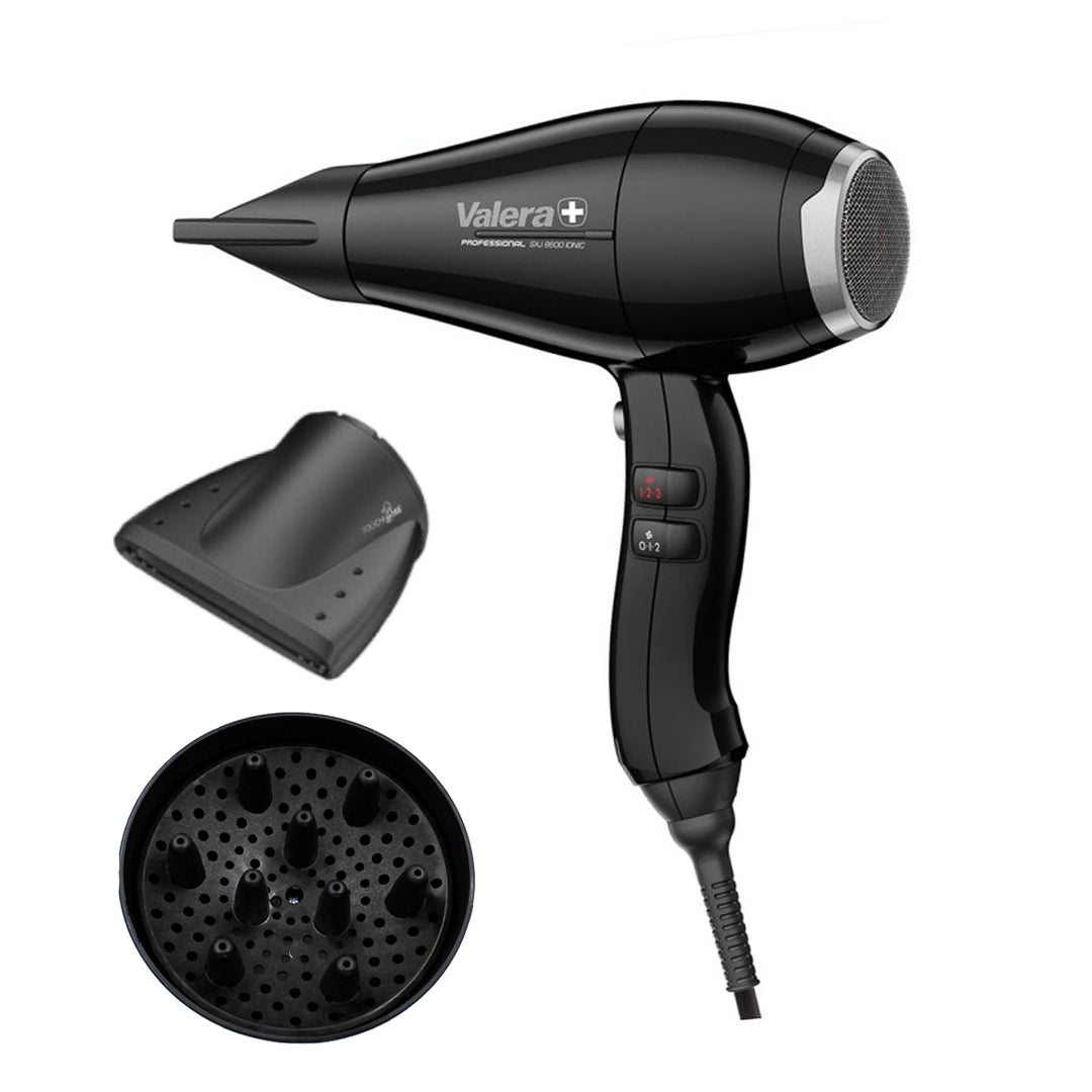 Haardroger Valera Silent Jet 8600 Ionisch Rotocord Zwart - afbeelding 2