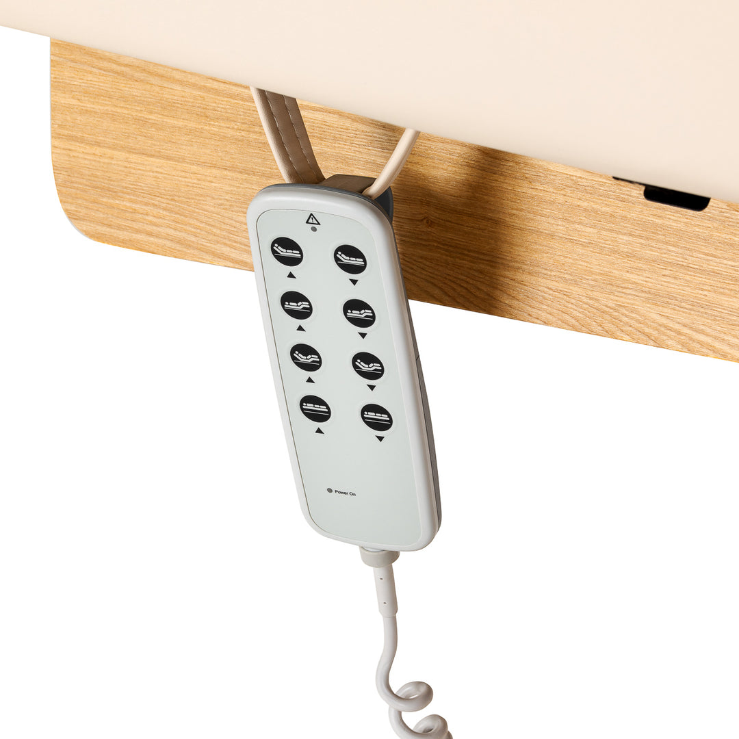 Massagetafel Elektrisch Sillon Siesta Crème-Lichtbruin - afbeelding 7