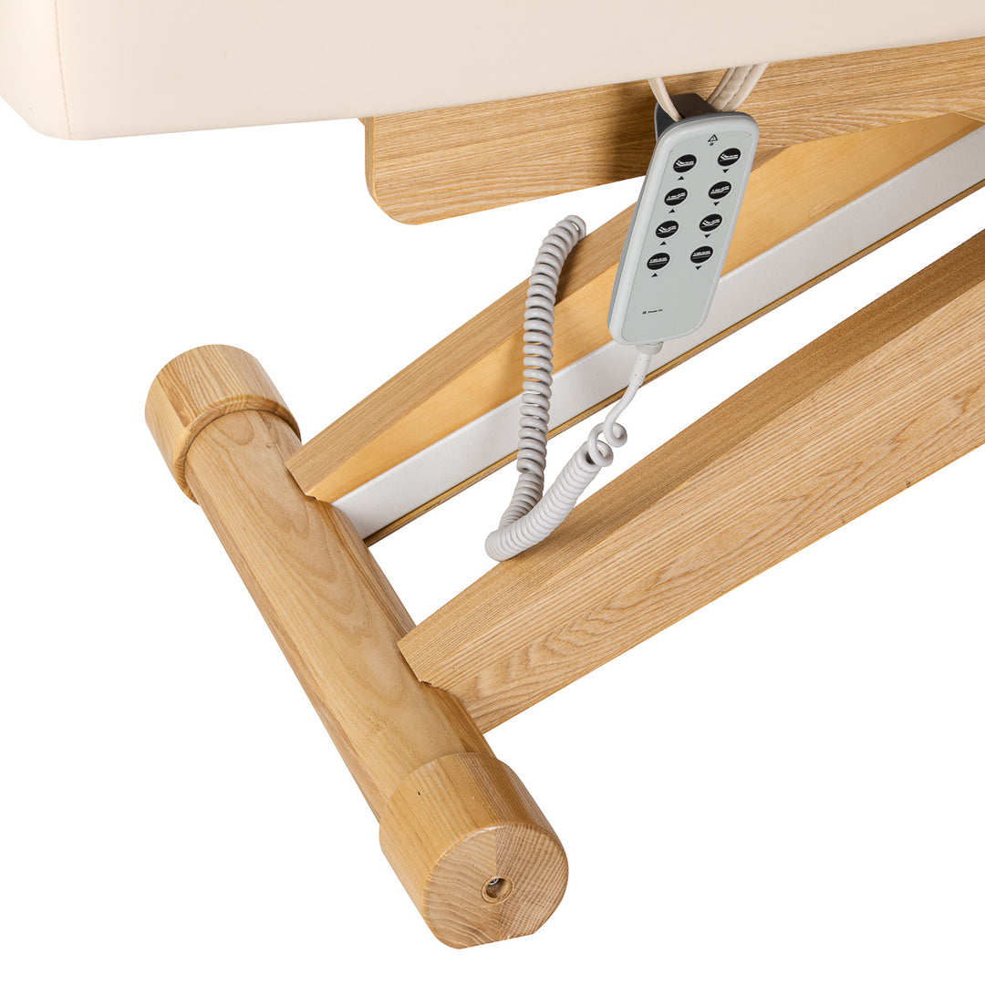 Massagetafel Elektrisch Sillon Siesta Crème-Lichtbruin - afbeelding 15