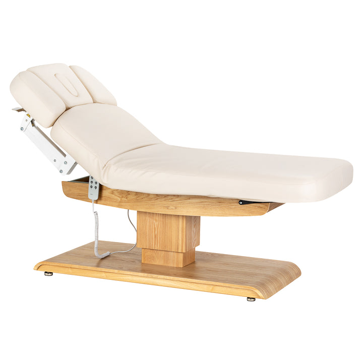 Massagetafel Elektrisch Sillon Relax Crème-Lichtbruin - afbeelding 2