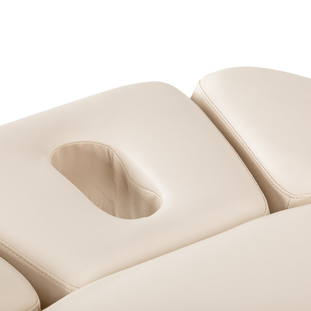 Massagetafel Elektrisch Sillon Relax Crème-Lichtbruin - afbeelding 12