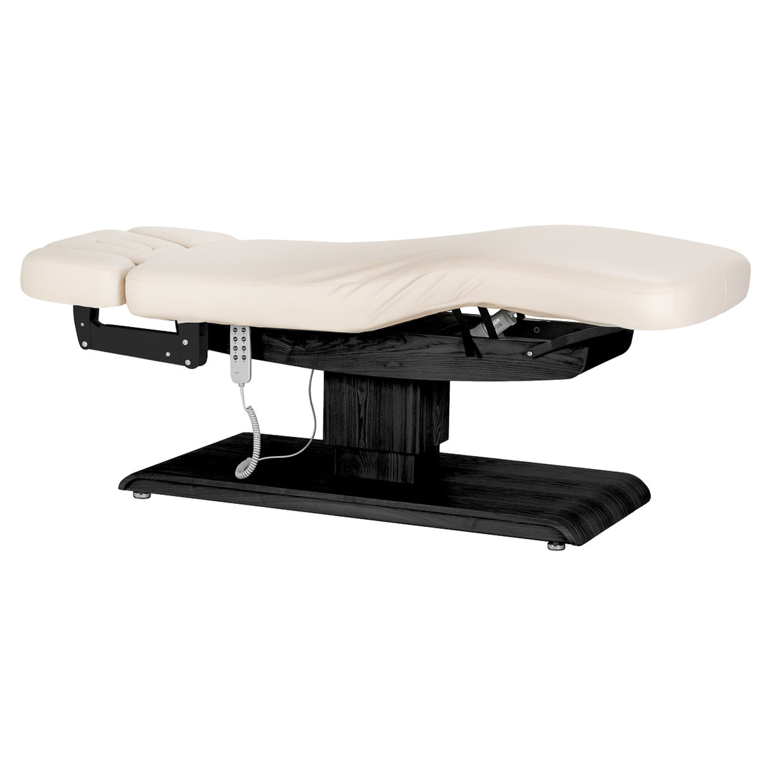 Massagetafel Elektrisch Sillon Relax Crème-Zwart - afbeelding 3